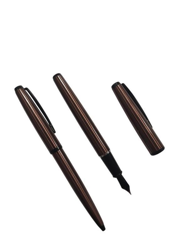 Scrikss Dolmakalem + Tükenmez Kalem İkili Set Rose 78Mr - Image 1