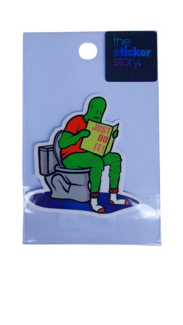 Ekstrafix Yapışkanlı Sudan Etkilenmeyen Sticker The Sticker Story Just Tss0012 (1 Adet) - Image 1