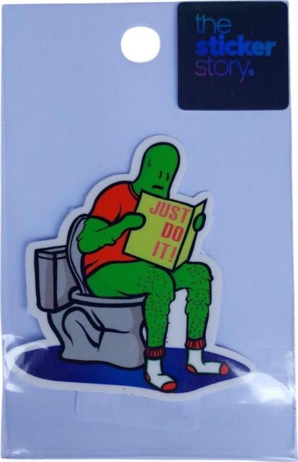 Ekstrafix Yapışkanlı Sudan Etkilenmeyen Sticker The Sticker Story Just Tss0012 (1 Adet) - Image 1