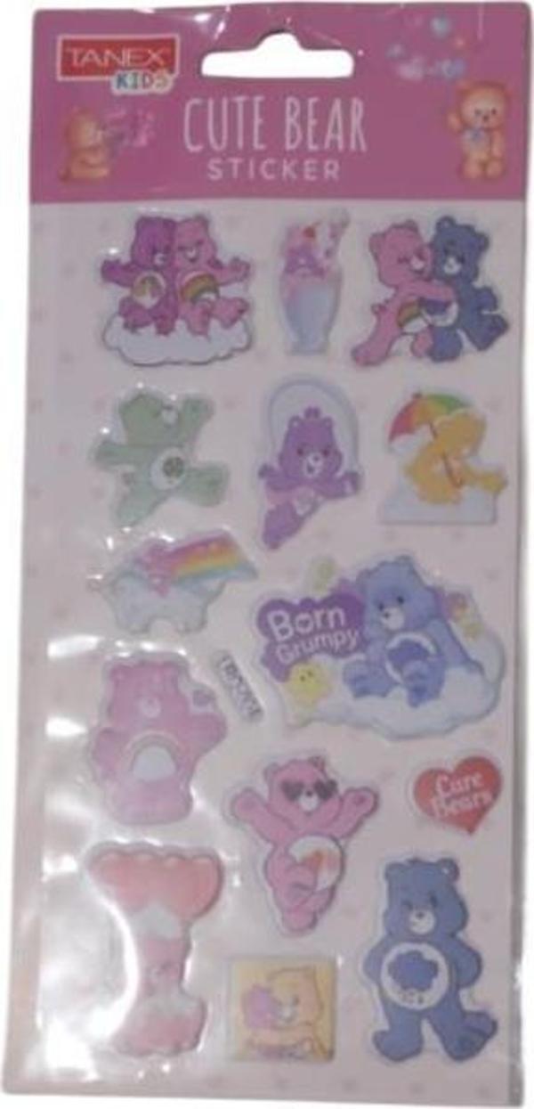 Tanex Cute Bar Sticker-3 Puffy Etiket Tnx-5078 - Image 1