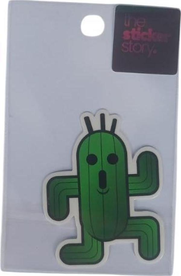 Ekstrafix Yapışkanlı Sudan Etkilenmeyen Sticker The Sticker Story Kaktüs Tss0103 (1 Adet) - Image 1