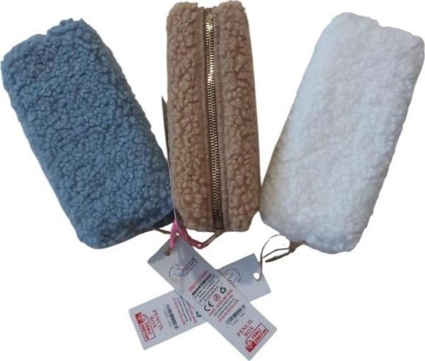Unicus Kalem Çantası Teddy Uncs-1022 (Karışık Renk 1 Adet) - Image 1