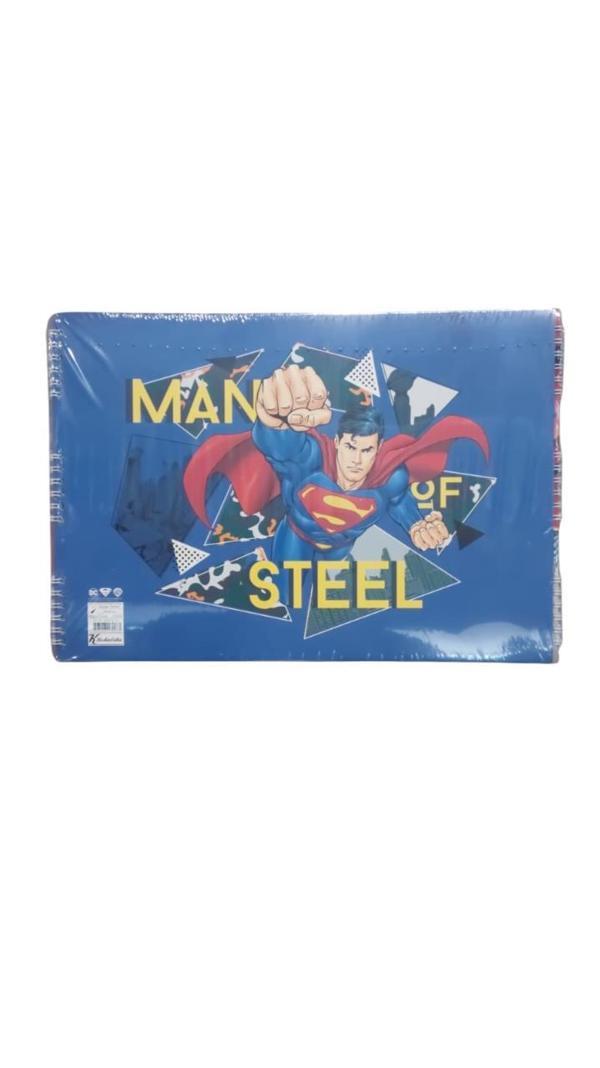 Keskin Color Resim Defteri Spiralli Superman 25X35 15 Yaprak 300215-16 - Image 1