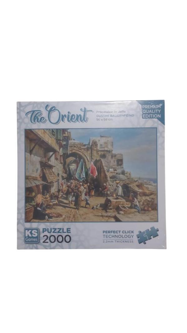 Ks Games Puzzle 2000 Parça Procession İn Jaffa 22530 - Image 1