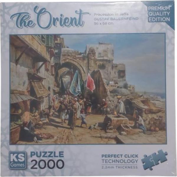 Ks Games Puzzle 2000 Parça Procession İn Jaffa 22530 - Image 1