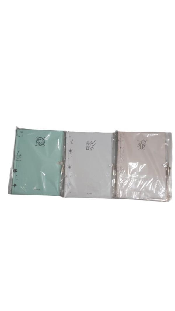 Lilamor Günlük Defter Kilitli Hatıra Defteri İcon Pastel 14X20Cm 144 Sayfa (Karışık Renk 1 Adet) - Image 1