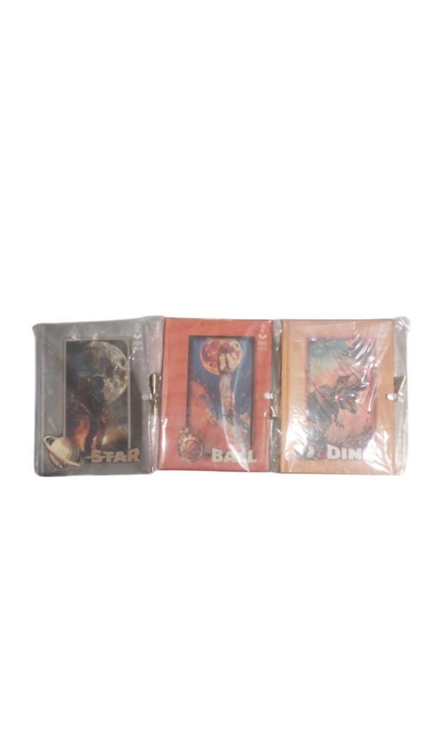 Lilamor Günlük Defter Kilitli Hatıra Defteri Kokulu Erkek 14X20Cm 144 Sayfa (Karışık Renk 1 Adet) - Image 1