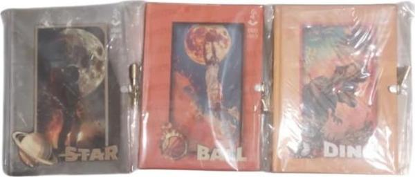 Lilamor Günlük Defter Kilitli Hatıra Defteri Kokulu Erkek 14X20Cm 144 Sayfa (Karışık Renk 1 Adet) - Image 1