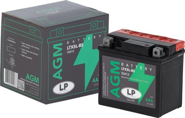 AGM AKÜ LTX5L-BS 4 A KG: 1,67 L:113 W:70 H:105 CCA: 80 YAMAHA WR F 250cc 2003-2021 - Image 1