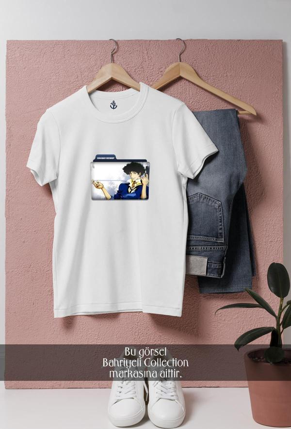 Oversize Cowboy Bebop  Tasarımlı Unisex T-Shirt - Image 1