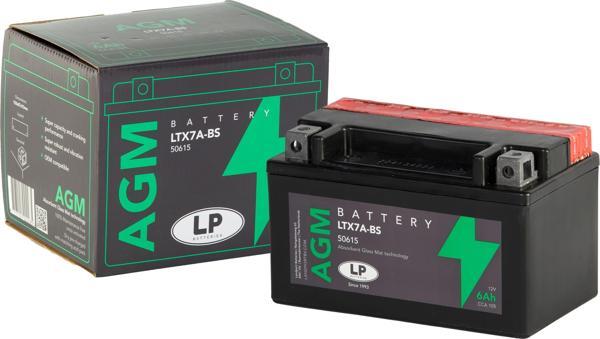AGM AKÜ LTX7A-BS 6 A KG: 2,35 L:150 W:87 H:93 CCA: 105 YAMAHA CYGNUS X 125cc 2004-2014 - Image 1