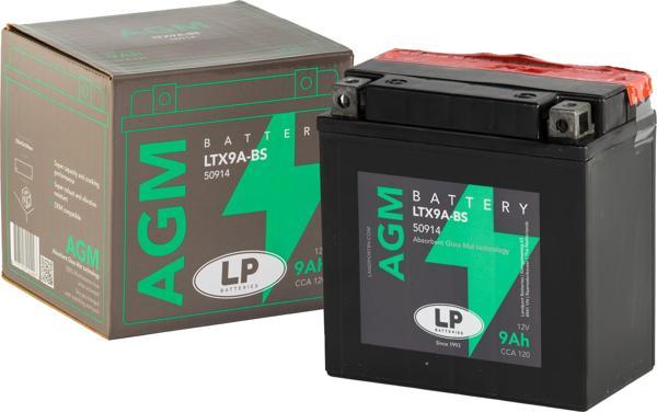 AGM AKÜ LTX9A-BS 9 A L:135 W:75 H:139 CCA: 120 VESPA VESPA PX 150cc 1998-2015 - Image 1