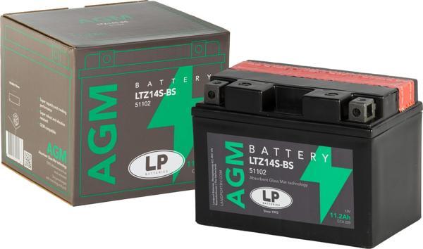 AGM AKÜ LTZ14S-BS 11,2 A KG: 3,85 L:150 W:88 H:110 CCA: 220 YAMAHA XVS A MIDNIGHT STAR 950cc 2009-2013 - Image 1