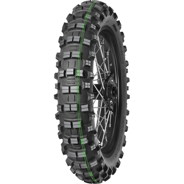 120/90-18 Mitas Terra Force-Ef 65M Super Soft Çift Yeşil Çizgi Arka Lastik - Image 1