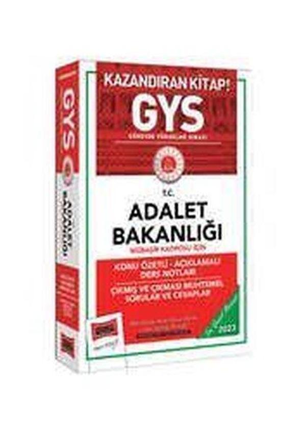 2023 Adalet Bakanlığı Mübaşir Kadrosu İçin Konu Özetli Açıklamalı Ders Notları Çıkmış ve Çıkması Muh - Yargı Yayınları - Image 1