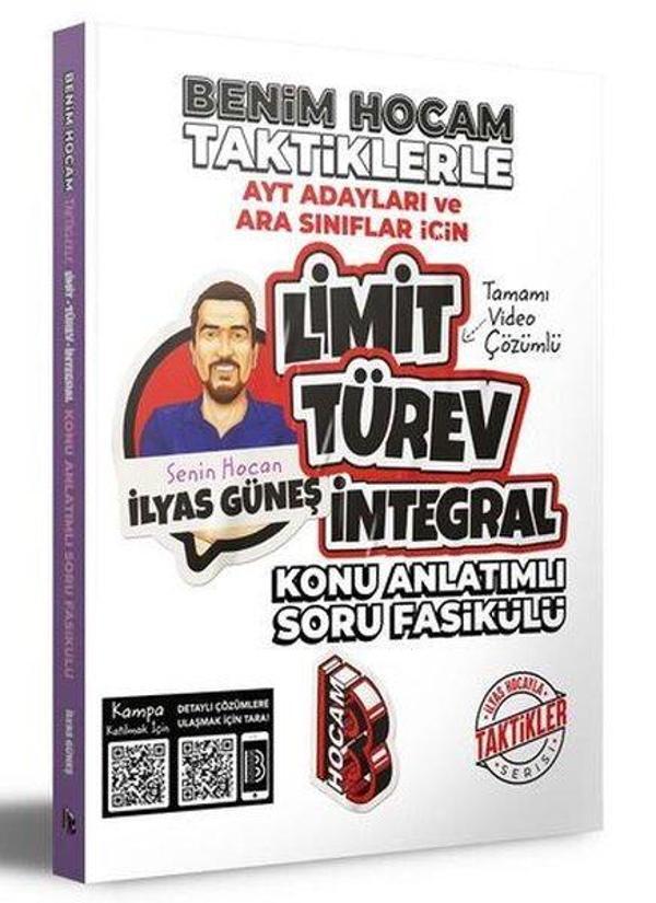 2023 AYT Adayları ve Ara Sınıflar İçin Taktiklerle Limit Türev İntegral Konu Anlatımlı Soru Fasikülü - Benim Hocam Yayınları - Image 1