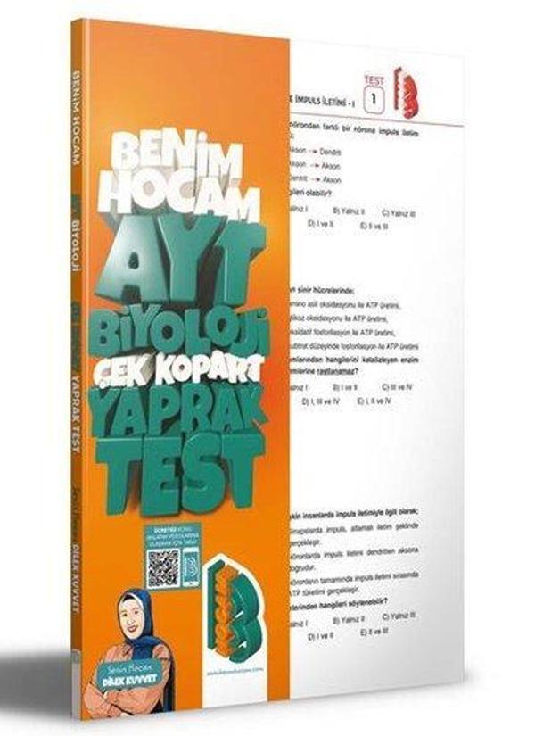 2023 AYT Biyoloji Çek Kopar Yaprak Test - Benim Hocam Yayınları - Image 1