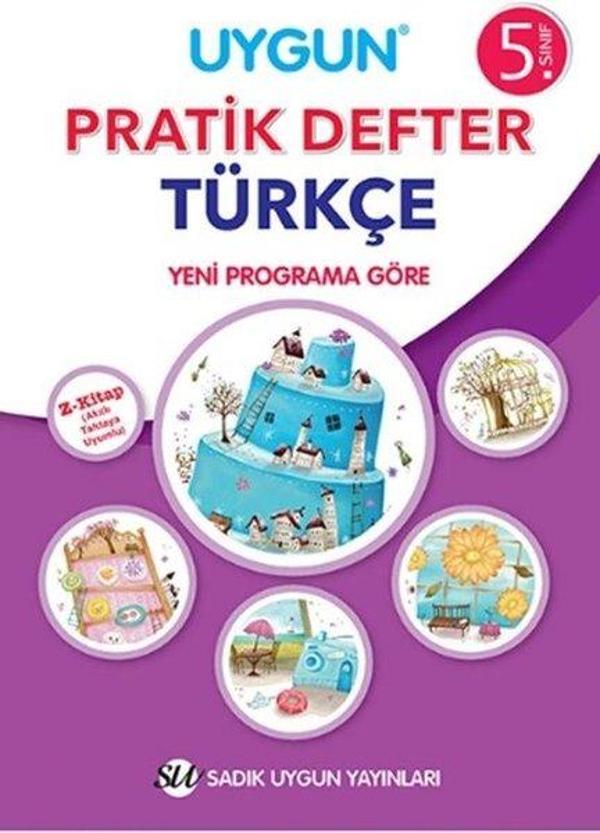 5.Sınıf Türkçe Pratik Defter - Sadık Uygun - Image 1
