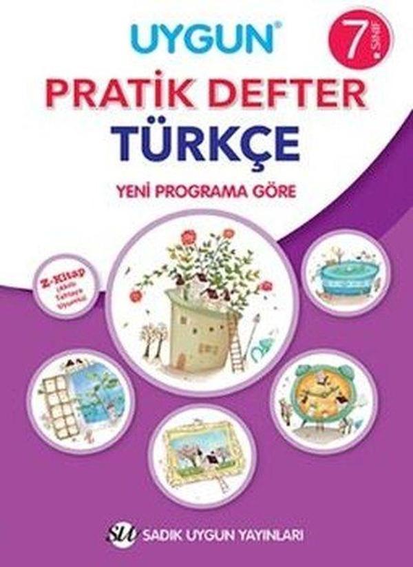 7.Sınıf Türkçe Pratik Defter - Sadık Uygun - Image 1
