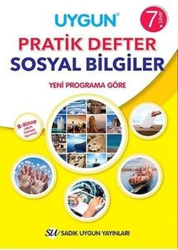 7.Sınıf Sosyal Bilgler Pratik Defter - Sadık Uygun - Image 1