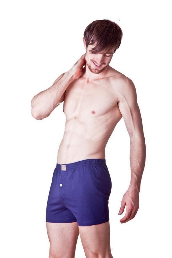 3 Adet Dono Erkek Düz Renk Pamuklu Penye Boxer 1110 - Image 1