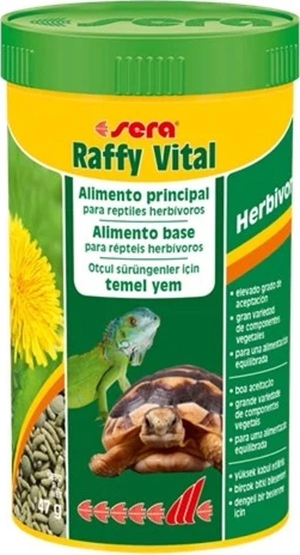 Sera Raffy Vital Sürüngen Yemi 1000 Ml (190 Gr) - Image 1