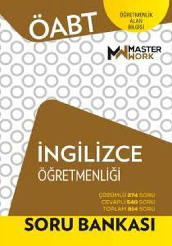 ÖABT İngilizce Öğretmenliği Soru Bankası - Masterwork - Image 1