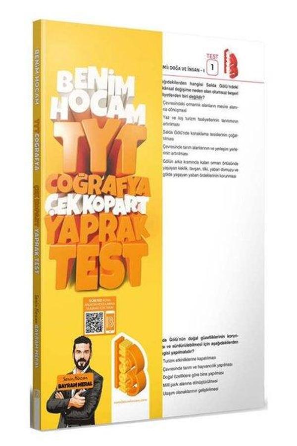 2023 TYT Coğrafya Çek Kopar Yaprak Test - Benim Hocam Yayınları - Image 1