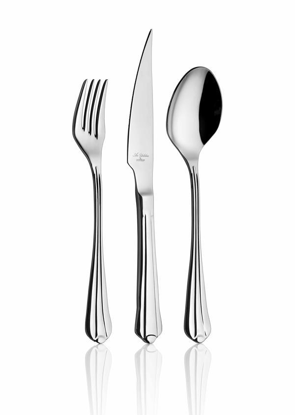 Aryıldız Queen Prestige 84 Parça 12 Kişilik Çatal Kaşık Bıçak Takımı - Image 1