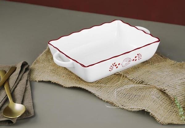 Aryıldız Red Bird Fırın Kabı 25 cm - Image 1
