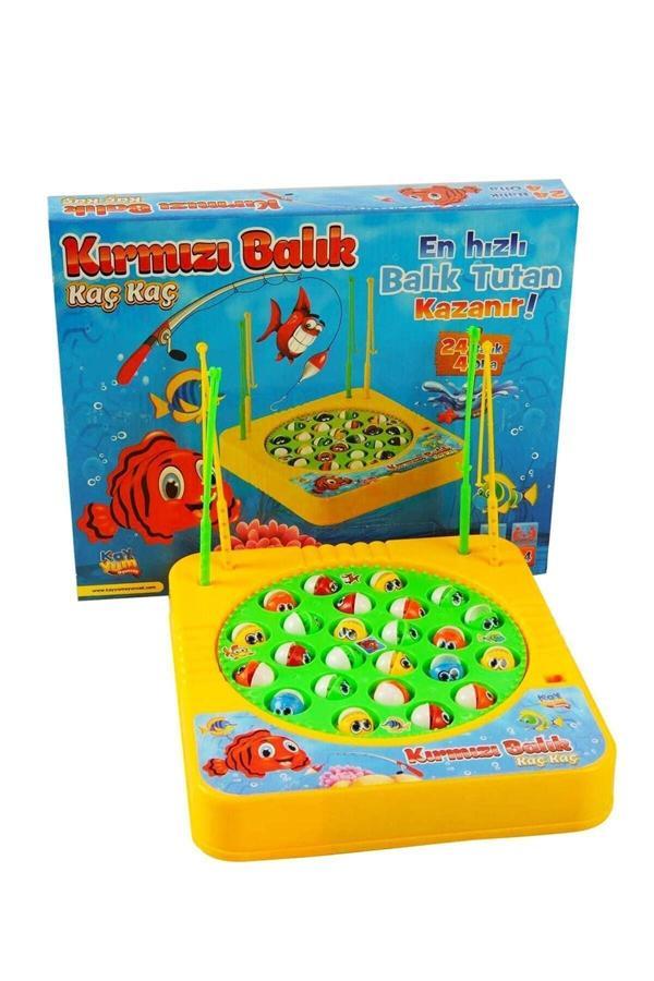 3D Balık Yakalama Oyunu 24 Balık 4 Olta Pilli Müzikli - Image 1