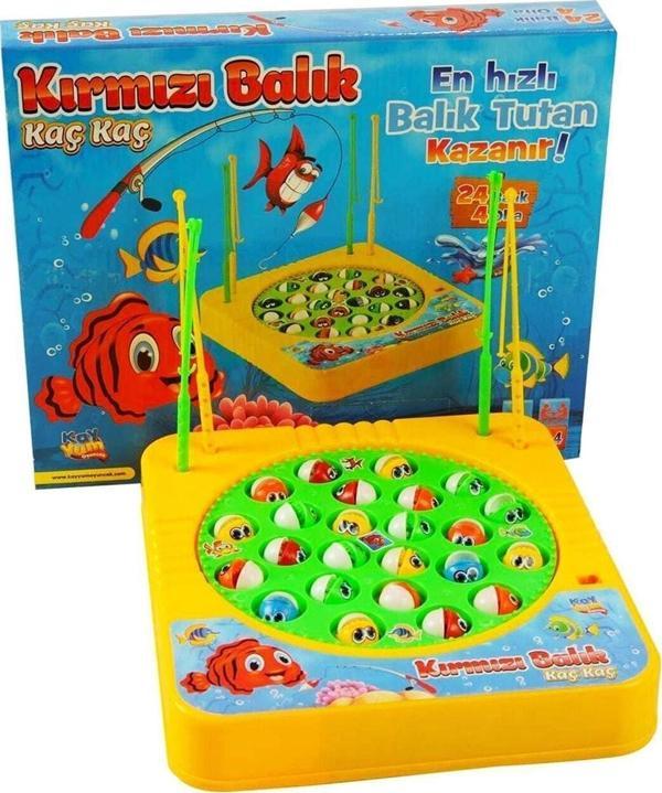 3D Balık Yakalama Oyunu 24 Balık 4 Olta Pilli Müzikli - Image 1