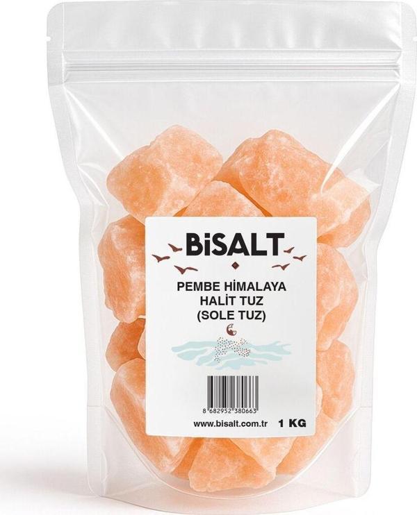 Bisalt Pembe Himalaya Halit Tuz (Sole Tuzu) 1 Kg - Image 1