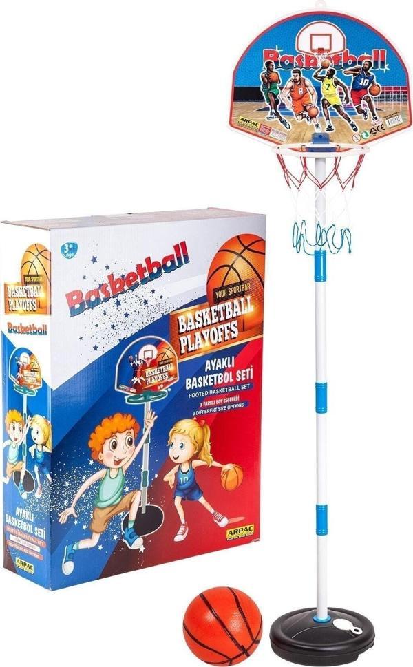 Arpaç Plastik Kutulu Ayaklı Basketbol Seti - Image 1