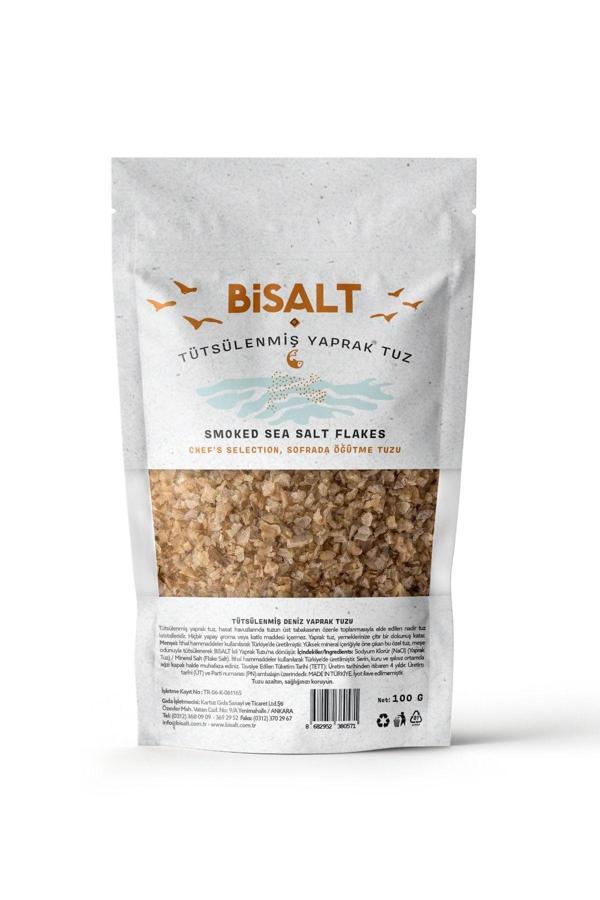 Bisalt İsli Yaprak Tuz 100 G - Image 1