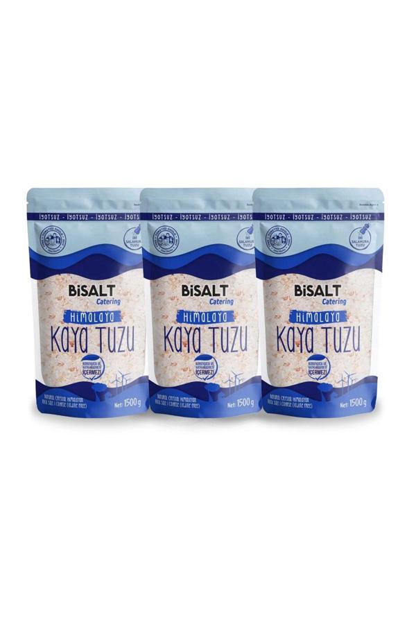 Bisalt Himalaya Kaya Tuzu İri 3 X 1500 G (3'Lü Avantaj Paketi) - Image 1