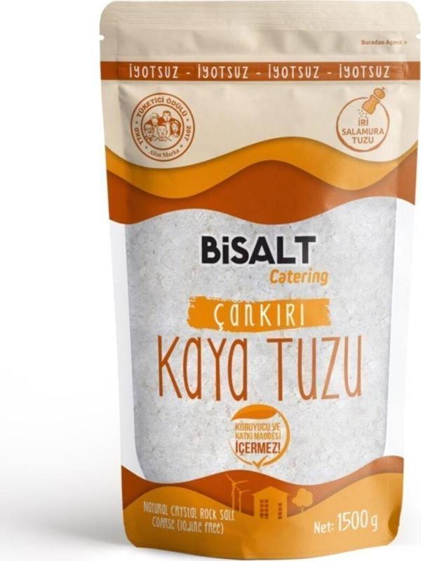 Bisalt Çankırı Kaya Tuzu Sofrada Öğütme 1500 G - Image 1