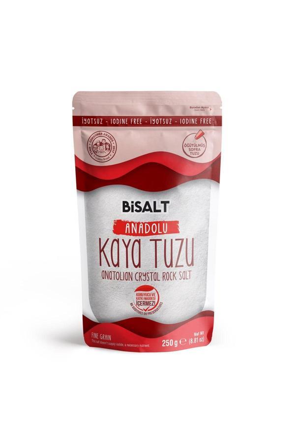 Bisalt Anadolu Kaya Tuzu Ince Iyotsuz 250 G - Image 1
