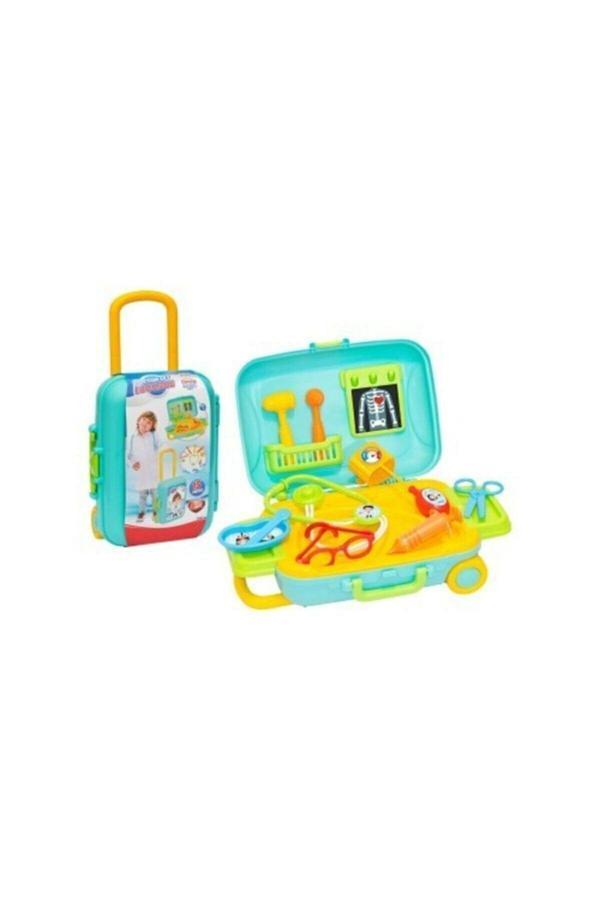 Dede Candy & Ken Doktor Set Bavulum Oyuncak Doktor Oyun Seti - Image 1