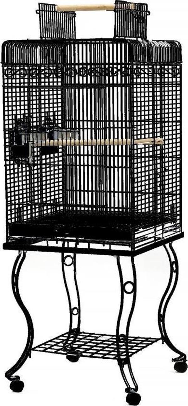 Dayang Ayaklı Papağan Kafesi 54X54X134 cm  - Image 1