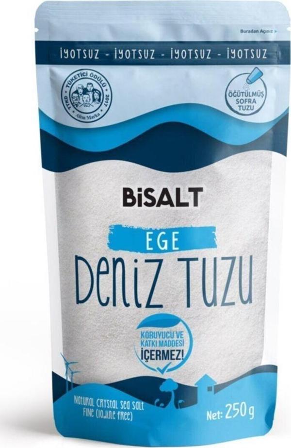 Bisalt Ege Deniz Tuzu Ince 250 G - Image 1
