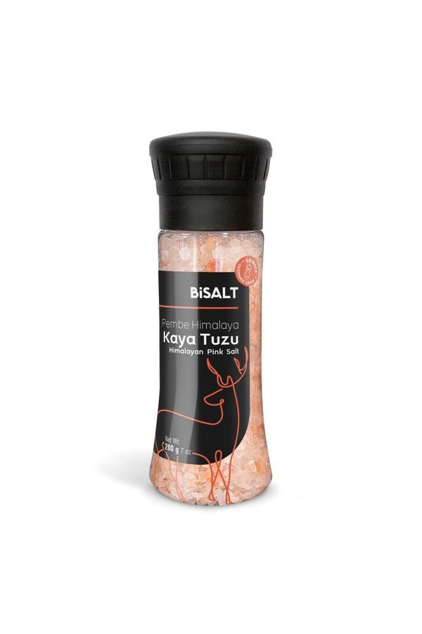 Bisalt Pembe Himalaya Kaya Tuzu Değirmen 200 G - Image 1
