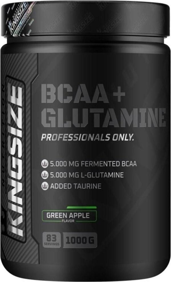  Kingsize Nutrition Bcaa + Glutamine Powder 1000 Gr - Image 1