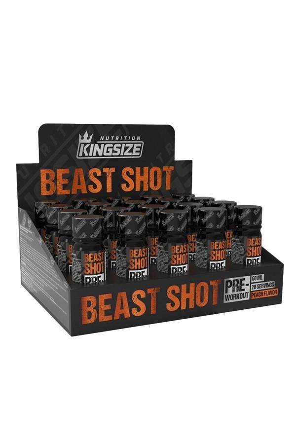  Kingsize Nutrition Beast Shot Pre-workout 60 Ml 20 Adet - Image 1