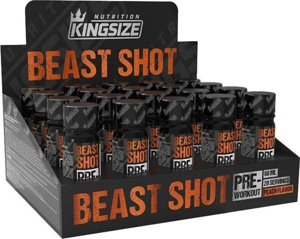  Kingsize Nutrition Beast Shot Pre-workout 60 Ml 20 Adet - Image 1