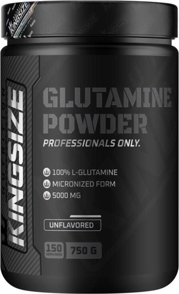 Kingsize Nutrition Glutamine Powder 750 Gr Aromasız - Image 1