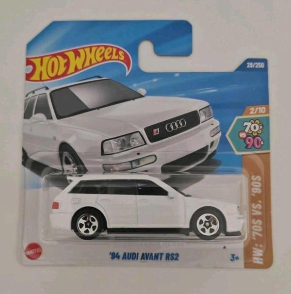 Hot Wheels '94 Audi Avant Rs2 – 70S Vs 90S Serisi 2025 Koleksiyon Arabası (29/250) - Image 1