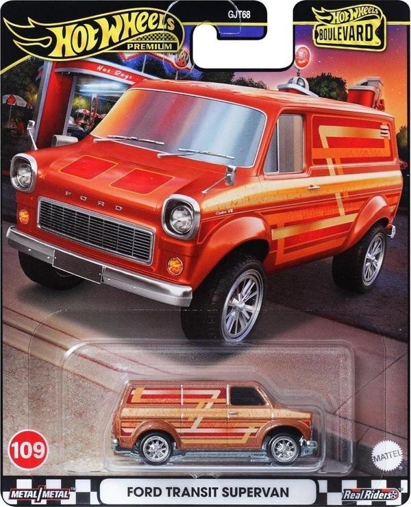 Hot Wheels Boulevard Premium Arabalar Ford Transit Supervan Hrt76 - Image 1