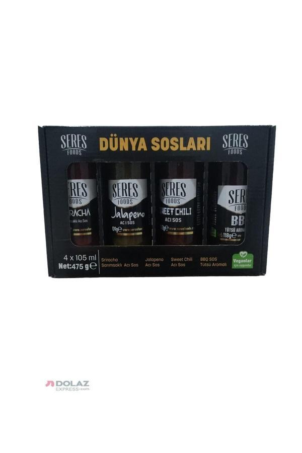 Seres Foods Dünya Sosları Seti 3 105 Ml X 4 Adet - Image 1