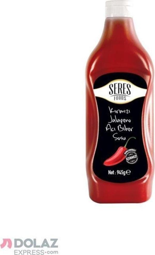 Seres Foods Kırmızı Jalapeno Acı Biber Sosu 945 Gr - Image 1